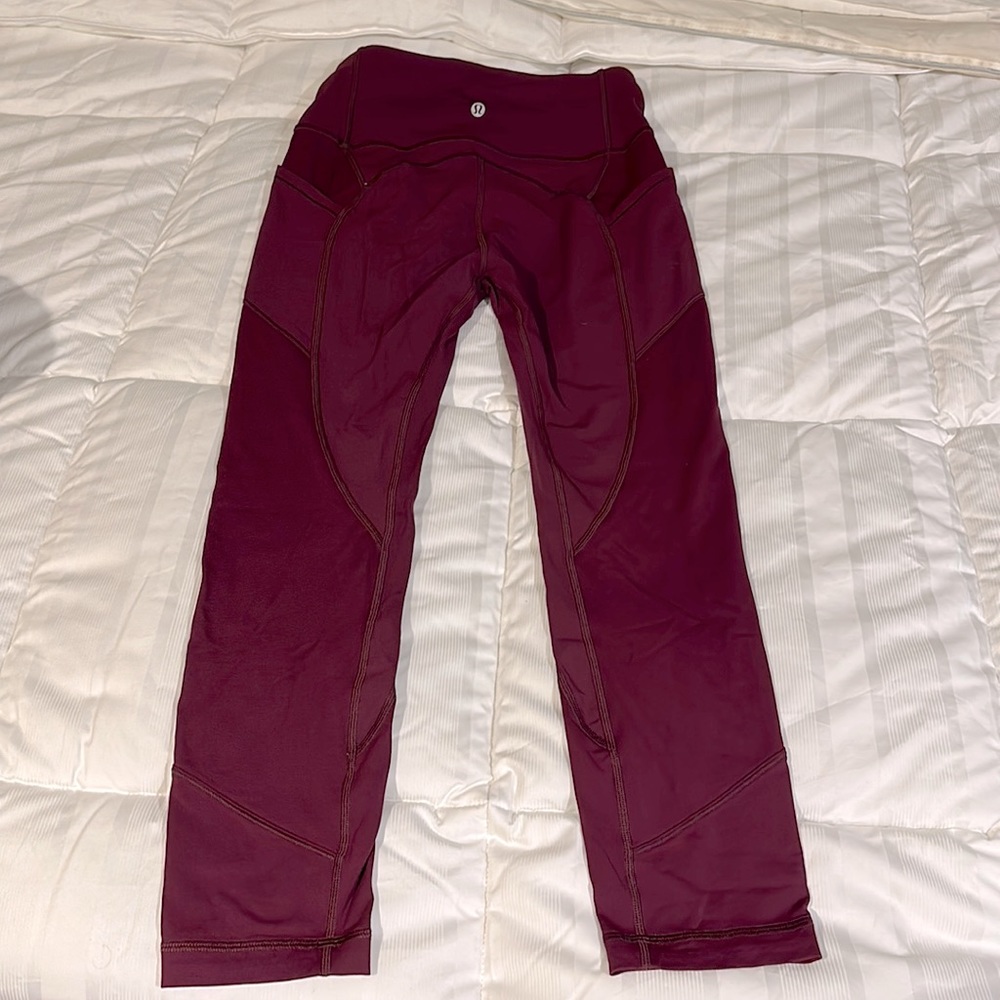 Lulu lemon leggings with pockets